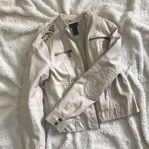 Leather jacket